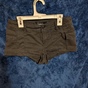 Women's Black Cargo Shorts
